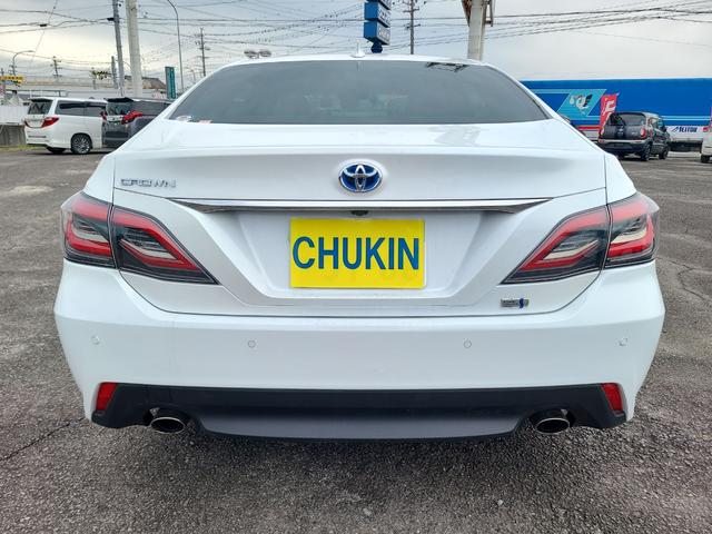 クラウンハイブリッド Ｓ　ドライブレコーダー　ＥＴＣ　クリアランスソナー　レーンアシスト　オートクルーズコントロール　衝突被害軽減システム　バックカメラ　ナビ　アルミホイール　オートマチックハイビーム　オートライト（15枚目）