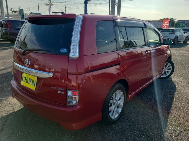 アイシス プラタナ Vセレクション ドライブレコーダー バックカメラ ナビ クリアランスソナー 両側電動スライドドア HID スマートキー 電動格納ミラー 3列シート CVT アルミホイール 盗難防止システム 衝突安全ボディ ABS(17枚目)