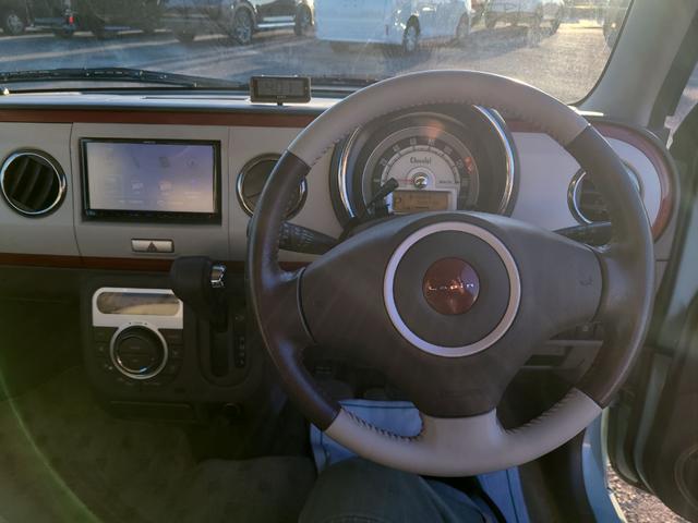 アルトラパンショコラ X TV HID スマートキー アイドリングストップ ベンチシート CVT 盗難防止システム ABS CD USB Bluetooth アルミホイール 衝突安全ボディ エアコン パワーステアリング(2枚目)