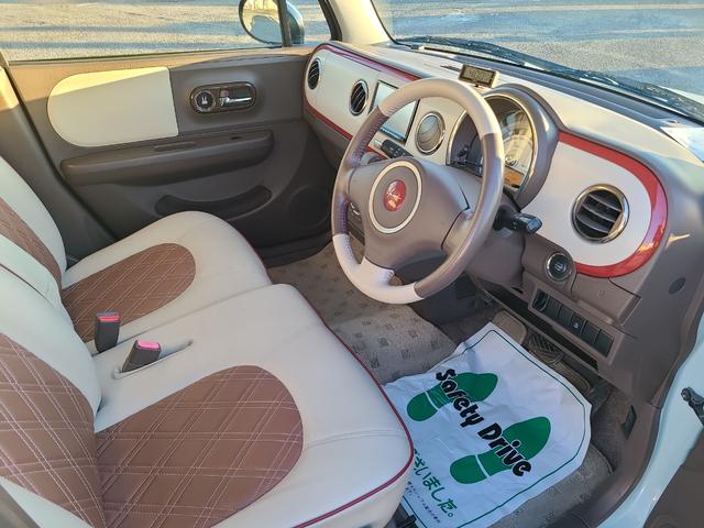 アルトラパンショコラ X TV HID スマートキー アイドリングストップ ベンチシート CVT 盗難防止システム ABS CD USB Bluetooth アルミホイール 衝突安全ボディ エアコン パワーステアリング(7枚目)