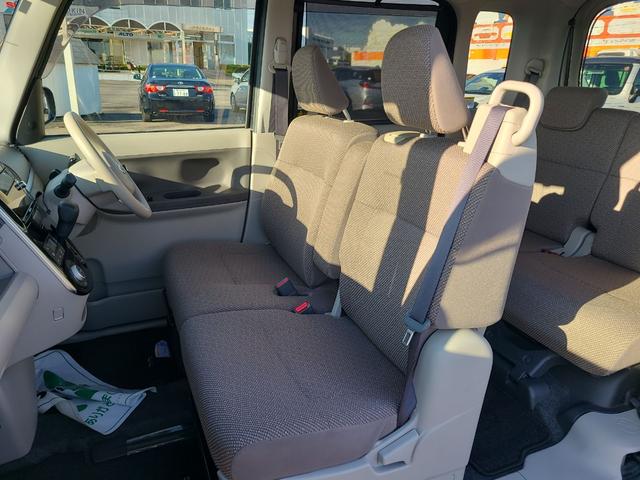 タント Ｘ　ＥＴＣ　両側スライド・片側電動　ナビ　スマートキー　アイドリングストップ　電動格納ミラー　ベンチシート　ＣＶＴ　盗難防止システム　ＡＢＳ　ＥＳＣ　衝突安全ボディ　エアコン　パワーステアリング（10枚目）