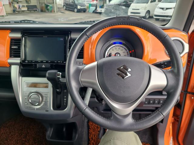 ハスラー Xターボ ドライブレコーダー バックカメラ ナビ 衝突被害軽減システム オートライト HID スマートキー アイドリングストップ シートヒーター ベンチシート CVT 盗難防止システム ABS ESC(2枚目)