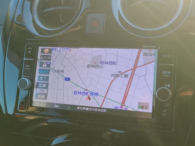 ノート e-パワー X ドライブレコーダー 全周囲カメラ ナビ TV レーンアシスト 衝突被害軽減システム スマートキー 電動格納ミラー CVT 盗難防止システム 衝突安全ボディ ABS ESC ミュージックプレイヤー接続可(3枚目)