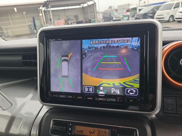 スペーシアギア ハイブリッドＸＺ　ＥＴＣ　全周囲カメラ　両側電動スライドドア　ナビ　クリアランスソナー　レーンアシスト　衝突被害軽減システム　オートライト　ＬＥＤヘッドランプ　スマートキー　アイドリングストップ　電動格納ミラー（3枚目）