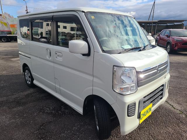 エブリイワゴン ＪＰターボ　両側スライドドア　ナビ　クリアランスソナー　レーンアシスト　衝突被害軽減システム　スマートキー　電動格納ミラー　ベンチシート　ＡＴ　盗難防止システム　ＡＢＳ　ＥＳＣ　衝突安全ボディ　エアコン（12枚目）