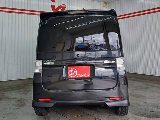 タント カスタムＶセレクションターボ　アップルカープレイ　アンドロイドオート対応カロッツェリアディスプレイオーディオ　ＤＶＤ再生　Ｂｌｕｅｔｏｏｔｈオーディオ　電動スライドドア　ＲＳ－Ｒ車高調　キーフリー　ＨＩＤヘッドライト　ＬＥＤフォグ（10枚目）