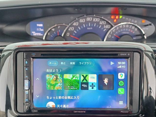 タント カスタムＶセレクションターボ　アップルカープレイ　アンドロイドオート対応カロッツェリアディスプレイオーディオ　ＤＶＤ再生　Ｂｌｕｅｔｏｏｔｈオーディオ　電動スライドドア　ＲＳ－Ｒ車高調　キーフリー　ＨＩＤヘッドライト　ＬＥＤフォグ（48枚目）