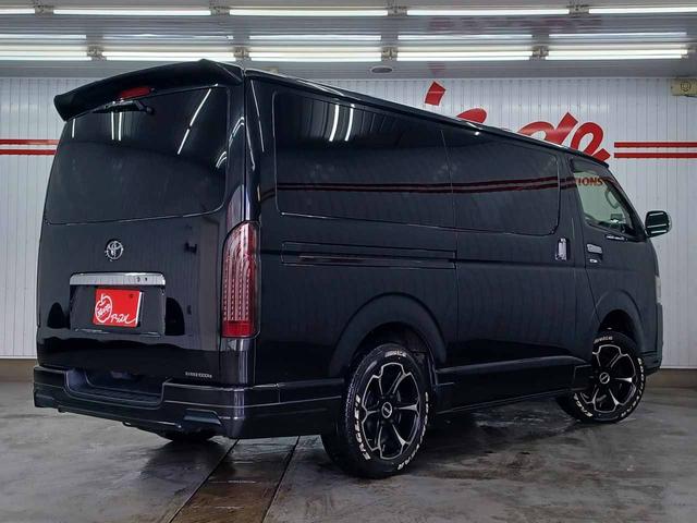 ハイエースバン ロングスーパーGL 禁煙 ディーゼルターボ 4WD 両側電動スライドドア ベットキット グッドイヤー ナスカー イーグル1 ナビ DVD再生 Bluetoothオーディオ フルセグ バックモニタ リヤクーラー&ヒーター(18枚目)
