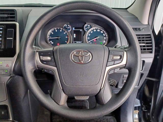 ランドクルーザープラド ＴＸ　衝突軽減ブレーキ　７人乗り　純正ナビ　フルセグ　バックモニター　Ｂｌｕｅｔｏｏｔｈ　ＥＴＣ２．０　ワンオーナー　禁煙車　スマートキー２個　ＬＥＤヘッド＆フォグ　ルーフレール　前後ソナー（17枚目）