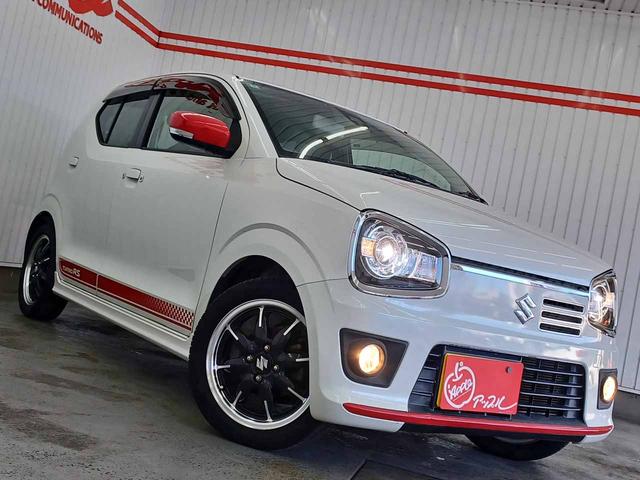 アルトターボＲＳ ベースグレード　衝突軽減ブレーキ　禁煙車　スマートキー２個　ＥＴＣ　シートヒーター　ＨＩＤ　純正１５ＡＷ　誤発進抑制（4枚目）