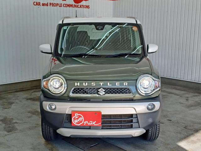 ハスラー Ｘターボ　ターボ　タイミングチェーン　インテリキー　ＳＤナビ　ＵＳＢ接続　フルセグ　バックカメラ　レーダーブレーキサポート　ドライブレコーダー　シートヒーター　オートライト　ＨＩＤヘッドライト　フォグランプ（2枚目）