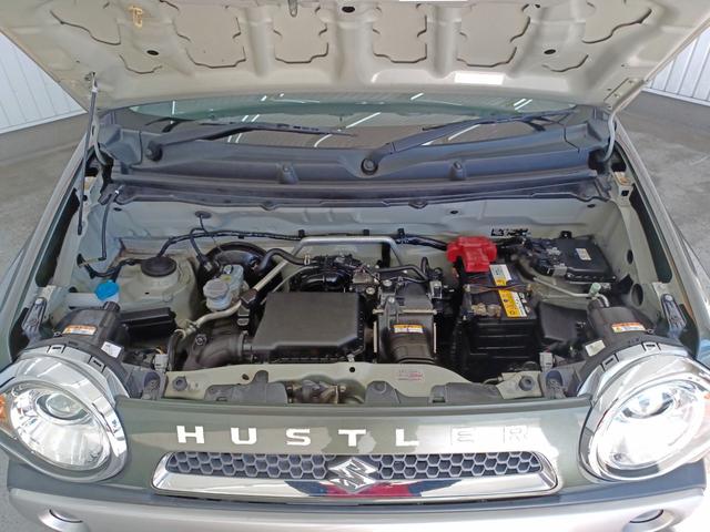 ハスラー Ｘターボ　ターボ　タイミングチェーン　インテリキー　ＳＤナビ　ＵＳＢ接続　フルセグ　バックカメラ　レーダーブレーキサポート　ドライブレコーダー　シートヒーター　オートライト　ＨＩＤヘッドライト　フォグランプ（3枚目）