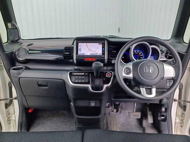 Ｎ－ＢＯＸカスタム Ｇ・Ｌパッケージ　ワンオーナ　禁煙車　スマートキー２個　純正ナビ　フルセグ　Ｂｌｕｅｔｏｏｔｈ　バックモニター　ＣＤ＆ＤＶＤ再生　パワースライドドア　オートライト　ＨＩＤ　フォグランプ　純正１４ＡＷ（17枚目）