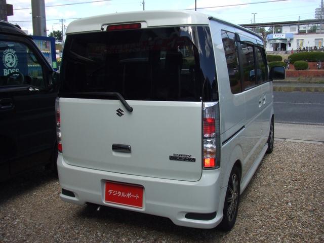 エブリイワゴン ＰＺターボ　ターボ車　片側電動スライドドア　ワンセグＴＶ　メモリーナビ　ＥＴＣ　ヘッドライトレベライザー　キーレス　電動格納ミラー　助手席側エアバック　運転席エアバック（11枚目）