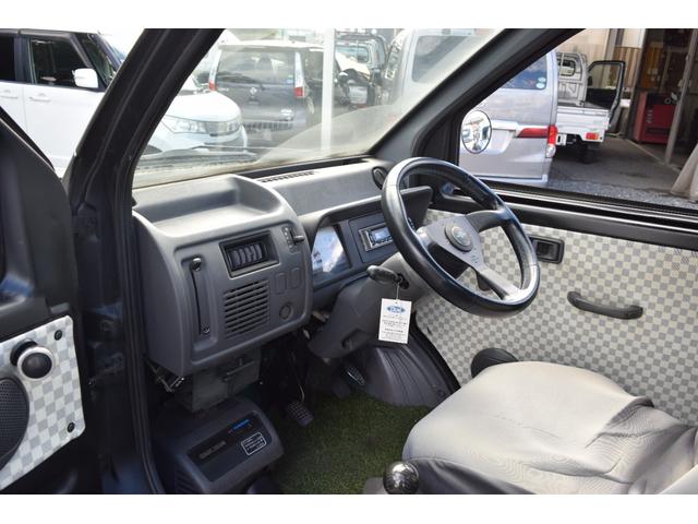 ミゼットII Ｄタイプ　４速ミッション　エアコン　全塗装ブラック　ＣＤデッキ　社外ステアリング（21枚目）