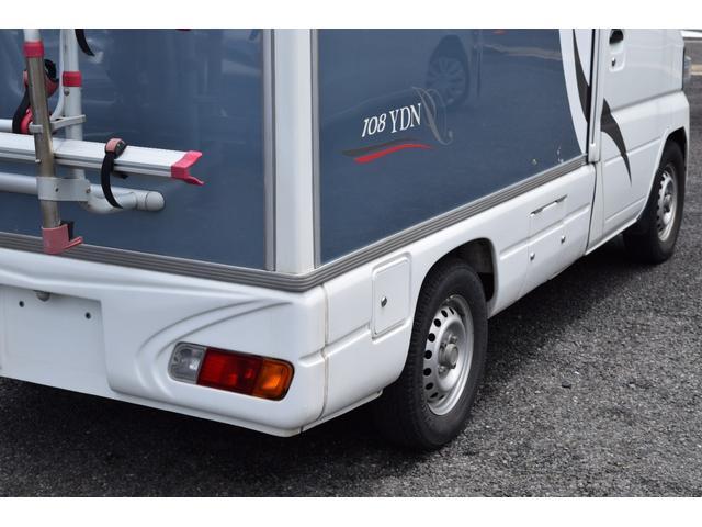 クリッパートラック 　軽キャン　東和モータスＩＮＤＹ１０８　４人乗　ポップアップルーフ　サイドギャレーシンク　サブバッテリー走行充電　外部電源インバーター　デジタルインナーミラー　フルセグＴＶ　ナビ　バックカメラ（21枚目）