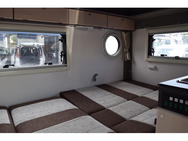 クリッパートラック 　軽キャン　東和モータスＩＮＤＹ１０８　４人乗　ポップアップルーフ　サイドギャレーシンク　サブバッテリー走行充電　外部電源インバーター　デジタルインナーミラー　フルセグＴＶ　ナビ　バックカメラ（59枚目）