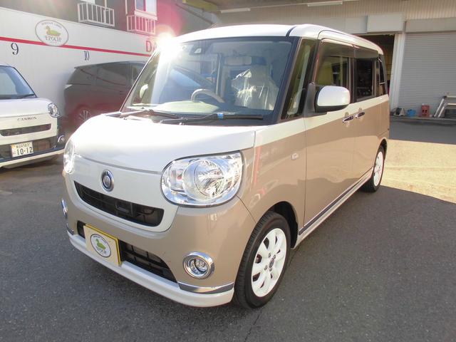 ムーヴキャンバス Ｘリミテッドメイクアップ　ＳＡＩＩ　ワンオーナー　シートヒーター　両側パワースライド　キーフリー　バックカメラ　ＥＴＣ　社外フルセグメモリーナビ（2枚目）