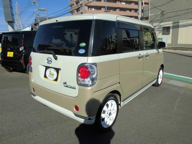 ムーヴキャンバス Ｘリミテッドメイクアップ　ＳＡＩＩ　ワンオーナー　シートヒーター　両側パワースライド　キーフリー　バックカメラ　ＥＴＣ　社外フルセグメモリーナビ（6枚目）