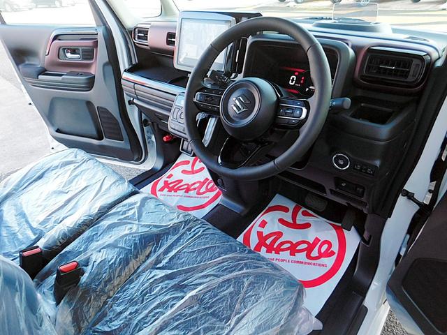 スペーシアカスタム ハイブリッドＸＳターボ　ハイブリッドＸＳターボ（４名）届出済未使用車　ブラックルーフ　全方位モニター付メモリーナビ　フルセグＴＶ　ブルートゥース　衝突軽減ブレーキ　レーダークルーズコントロール　両側電動ドア　スマートキー２個（10枚目）