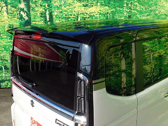 スペーシアカスタム ハイブリッドＸＳターボ　ハイブリッドＸＳターボ（４名）届出済未使用車　ブラックルーフ　全方位モニター付メモリーナビ　フルセグＴＶ　ブルートゥース　衝突軽減ブレーキ　レーダークルーズコントロール　両側電動ドア　スマートキー２個（9枚目）