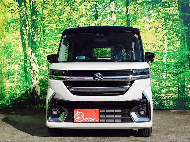 スペーシアカスタム ハイブリッドＸＳターボ　ハイブリッドＸＳターボ（４名）届出済未使用車　ブラックルーフ　全方位モニター付メモリーナビ　フルセグＴＶ　ブルートゥース　衝突軽減ブレーキ　レーダークルーズコントロール　両側電動ドア　スマートキー２個（49枚目）