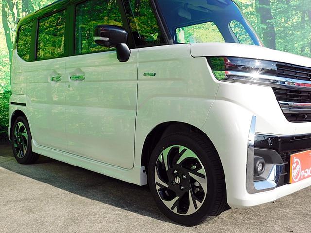スペーシアカスタム ハイブリッドＸＳターボ　ハイブリッドＸＳターボ（４名）届出済未使用車　ブラックルーフ　全方位モニター付メモリーナビ　フルセグＴＶ　ブルートゥース　衝突軽減ブレーキ　レーダークルーズコントロール　両側電動ドア　スマートキー２個（59枚目）