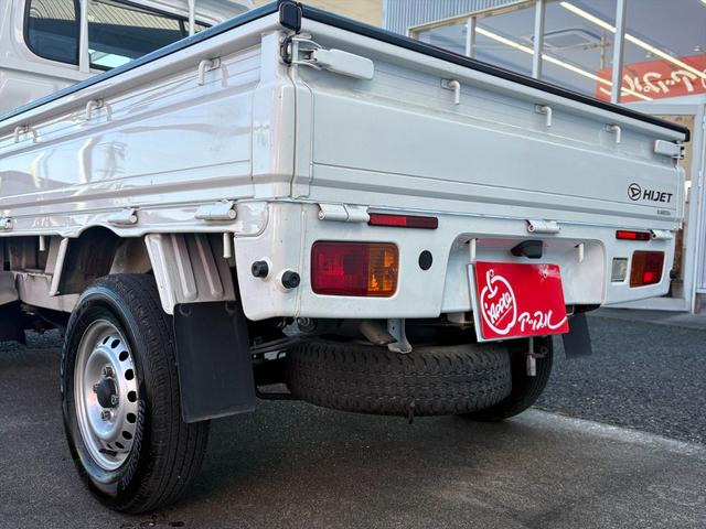 ハイゼットトラック スタンダード 4WD 車検R9年6月26日まで 前後ドラレコ エアコン 純正ドアバイザー 純正フロアラバーマット スペアキー有 AT キーレス パワーウィンドウ(52枚目)