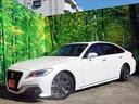 クラウンハイブリッド RSアドバンス 禁煙車 ムーンルーフ 黒革 セーフティセンス レーダークルーズコントロール デジタルインナーミラー スマートキー2個 純正ナビ フルセグTV ブルートゥース 全方位カメラ 3眼LEDヘッドライト 中古車画像_2