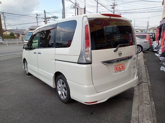 セレナ ハイウェイスター Vセレクション 両側パワースライド スマートキー プッシュスタート 社外HDDナビ フルセグ BTオーディオ バックカメラ ETC(5枚目)