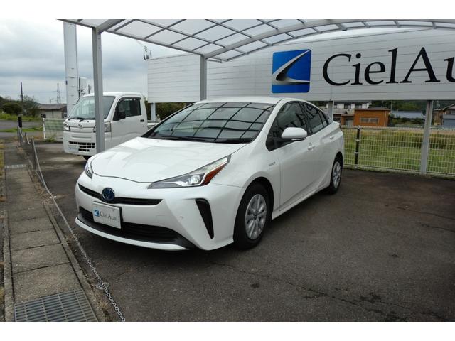 プリウス Ｓ　後期型　オートクルーズ　プリクラシュセーフティ　クリアランスソナー　パーキングサポートブレーキ　ふらつき検知機能　オートＨｉビームＢｌｕｅｔｏｏｔｈ　イクリプスナビ　ＤＶＤ再生　バックカメラ　ＥＴＣ（7枚目）