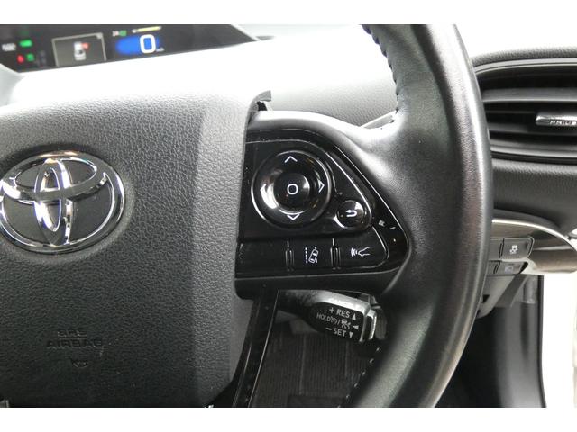 プリウス Ｓ　後期型　オートクルーズ　プリクラシュセーフティ　クリアランスソナー　パーキングサポートブレーキ　ふらつき検知機能　オートＨｉビームＢｌｕｅｔｏｏｔｈ　イクリプスナビ　ＤＶＤ再生　バックカメラ　ＥＴＣ（34枚目）