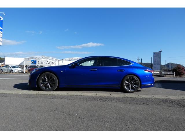 ＬＳ ＬＳ５００　Ｆスポーツ　ホワイト本革エアーシート　マークレビンソン　２０インチＡＷ　ロワリングＫｉｔ　フルセグ　Ｂｌｕｅｔｏｏｔｈ　ＤＶＤ　ミラーキャスト　ＢＳＭ　ＰＫＳＡ　ＨＵＤ　ＩＴＳコネクト　全方位カメラ　ＥＴＣ２．０（8枚目）