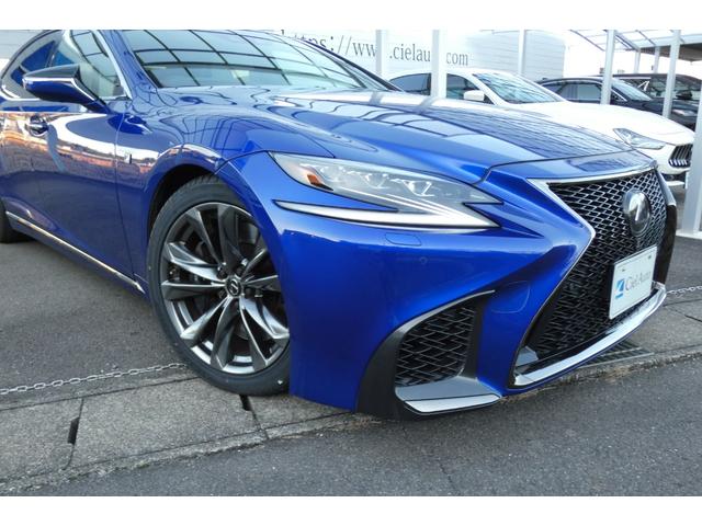ＬＳ ＬＳ５００　Ｆスポーツ　ホワイト本革エアーシート　マークレビンソン　２０インチＡＷ　ロワリングＫｉｔ　フルセグ　Ｂｌｕｅｔｏｏｔｈ　ＤＶＤ　ミラーキャスト　ＢＳＭ　ＰＫＳＡ　ＨＵＤ　ＩＴＳコネクト　全方位カメラ　ＥＴＣ２．０（15枚目）