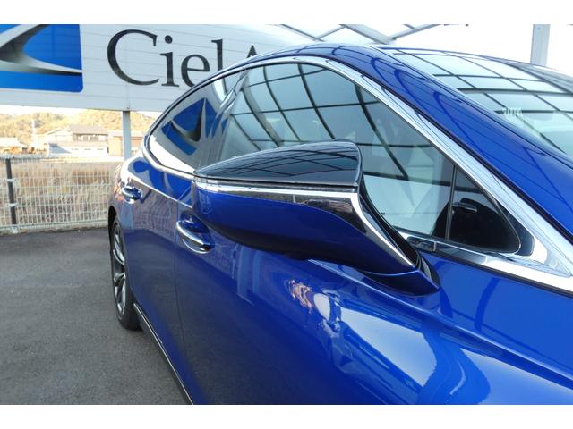 ＬＳ ＬＳ５００　Ｆスポーツ　ホワイト本革エアーシート　マークレビンソン　２０インチＡＷ　ロワリングＫｉｔ　フルセグ　Ｂｌｕｅｔｏｏｔｈ　ＤＶＤ　ミラーキャスト　ＢＳＭ　ＰＫＳＡ　ＨＵＤ　ＩＴＳコネクト　全方位カメラ　ＥＴＣ２．０（24枚目）