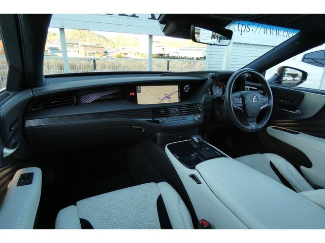 ＬＳ ＬＳ５００　Ｆスポーツ　ホワイト本革エアーシート　マークレビンソン　２０インチＡＷ　ロワリングＫｉｔ　フルセグ　Ｂｌｕｅｔｏｏｔｈ　ＤＶＤ　ミラーキャスト　ＢＳＭ　ＰＫＳＡ　ＨＵＤ　ＩＴＳコネクト　全方位カメラ　ＥＴＣ２．０（27枚目）