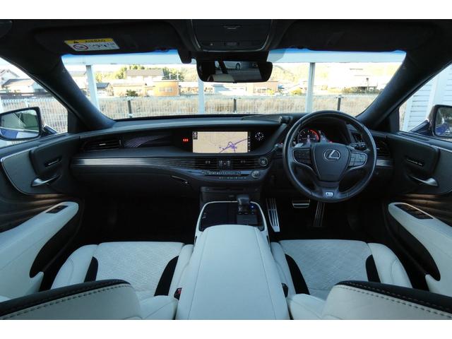 ＬＳ ＬＳ５００　Ｆスポーツ　ホワイト本革エアーシート　マークレビンソン　２０インチＡＷ　ロワリングＫｉｔ　フルセグ　Ｂｌｕｅｔｏｏｔｈ　ＤＶＤ　ミラーキャスト　ＢＳＭ　ＰＫＳＡ　ＨＵＤ　ＩＴＳコネクト　全方位カメラ　ＥＴＣ２．０（28枚目）
