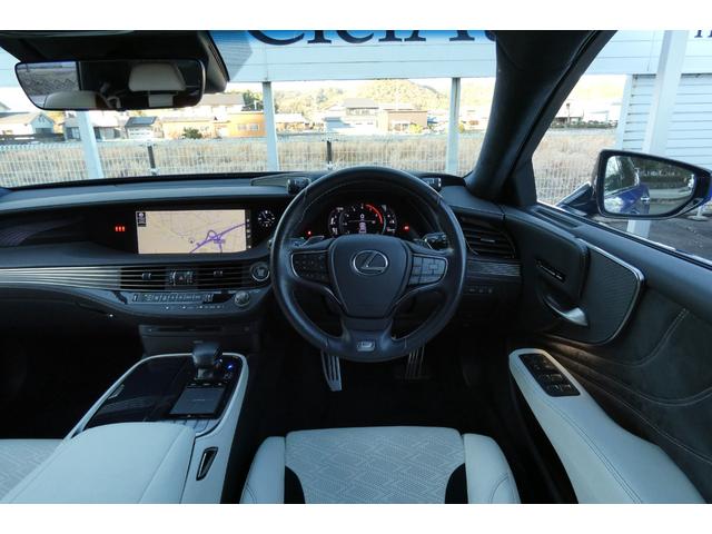 ＬＳ ＬＳ５００　Ｆスポーツ　ホワイト本革エアーシート　マークレビンソン　２０インチＡＷ　ロワリングＫｉｔ　フルセグ　Ｂｌｕｅｔｏｏｔｈ　ＤＶＤ　ミラーキャスト　ＢＳＭ　ＰＫＳＡ　ＨＵＤ　ＩＴＳコネクト　全方位カメラ　ＥＴＣ２．０（29枚目）