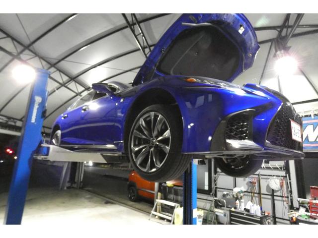 ＬＳ ＬＳ５００　Ｆスポーツ　ホワイト本革エアーシート　マークレビンソン　２０インチＡＷ　ロワリングＫｉｔ　フルセグ　Ｂｌｕｅｔｏｏｔｈ　ＤＶＤ　ミラーキャスト　ＢＳＭ　ＰＫＳＡ　ＨＵＤ　ＩＴＳコネクト　全方位カメラ　ＥＴＣ２．０（59枚目）