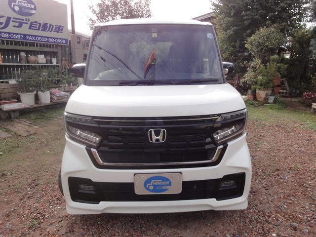 N-BOXカスタム L 衝突軽減ブレーキ 障害物センサー 純正8型ナビ テレビ バックカメラ LEDヘッドライト シートヒーター 純正アルミ ドラレコ(2枚目)