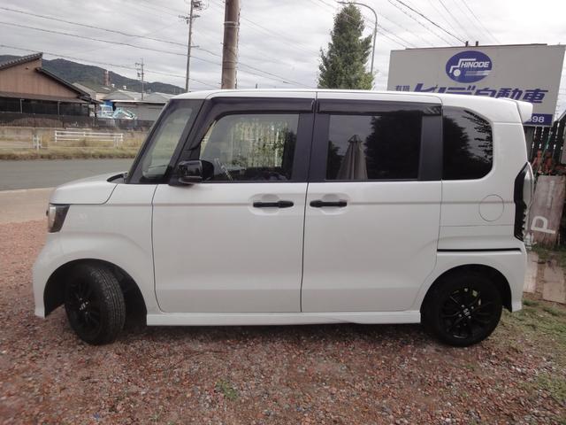 N-BOXカスタム L 衝突軽減ブレーキ 障害物センサー 純正8型ナビ テレビ バックカメラ LEDヘッドライト シートヒーター 純正アルミ ドラレコ(5枚目)