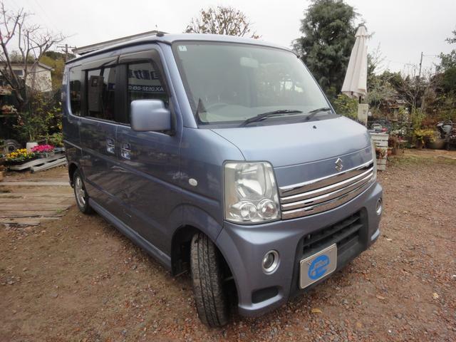 エブリイワゴン PZターボ ワンオーナー インタークーラーターボ 片側電動スライドドア ナビ TV バックカメラ(6枚目)