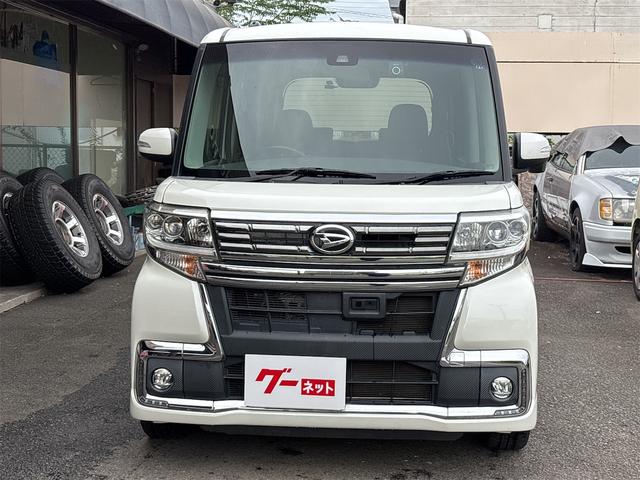 タント カスタムＲＳ　トップエディションＳＡＩＩ　ドライブレコーダー　ＥＴＣ　バックカメラ　両側電動スライドドア　ナビ　ＴＶ　クリアランスソナー　衝突被害軽減システム　オートライト　ＬＥＤヘッドランプ　スマートキー　アイドリングストップ（3枚目）