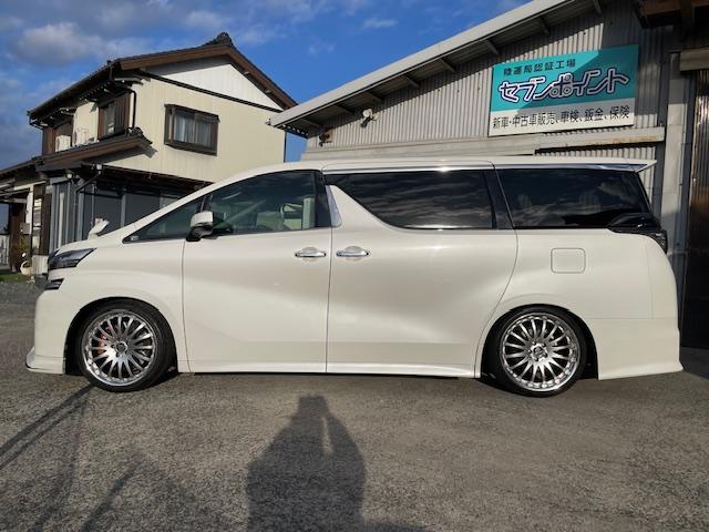 ヴェルファイア ２．５Ｚ　Ｇエディション　ブリッツ車高調　カールソン２０インチアルミホイール　ブリッツブレーキキャリパー　フロントハーフスポイラー　アルパイン１１型ナビ　１２．８インチ後席フリップダウンモニター　ＥＴＣ　両側電動スライドドア（28枚目）