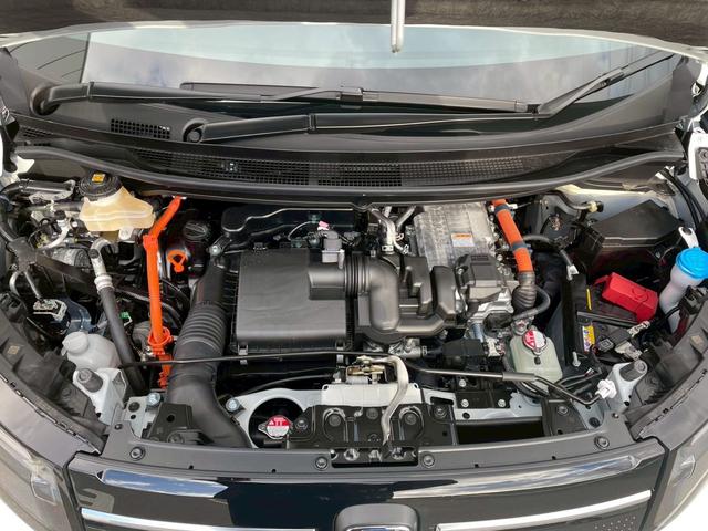 フリード e:HEVエアー 新車未登録 オーディオレス ETC シートバックテーブル 折りたたみテーブル 両側パワースライド サイドカーテンエアバック ホンダセンシング(35枚目)