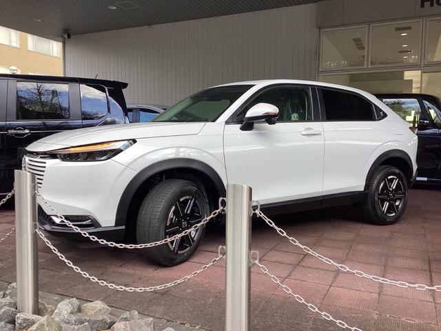 ヴェゼル ｅ：ＨＥＶ　Ｘ　新車未登録　フォグライトガーニッシュ　センターコンソールイルミネーション　ＥＴＣ　サイドカーテンエアバック　ホンダセンシング　フルＬＥＤヘッドライト（36枚目）