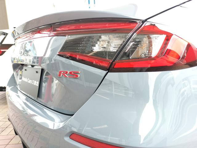 シビック ＲＳ　新車　展示車　未登録者　アダプティブドライビングビーム　Ｇｏｏｇｌｅ搭載９インチホンダコネクト　パワーシート　レブマッチシステム　ＥＴＣ　シートヒーター　車検３年（46枚目）