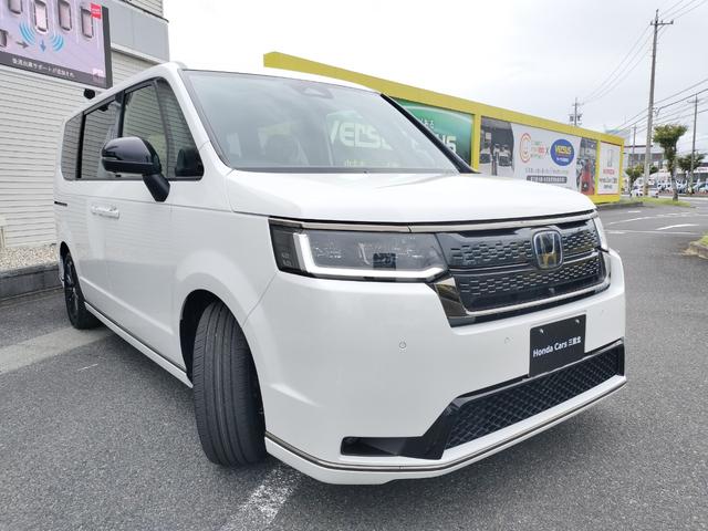 ステップワゴン ｅＨＥＶスパーダプレミアムラインブラックエディション　新車　展示車　ＴＶ視聴可ナビ付き　シートヒーター　ＥＴＣ　リアエアコン　２．０ｅ：ＨＥＶスパーダＰＲＥＭＩＵＭライン　ブラックエディション（6枚目）