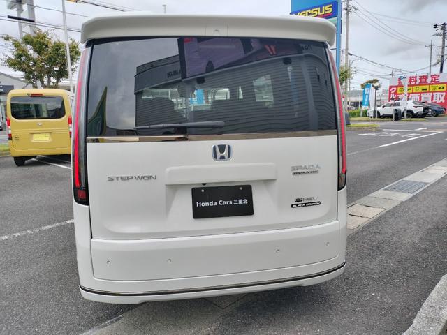 ステップワゴン ｅＨＥＶスパーダプレミアムラインブラックエディション　新車　展示車　ＴＶ視聴可ナビ付き　シートヒーター　ＥＴＣ　リアエアコン　２．０ｅ：ＨＥＶスパーダＰＲＥＭＩＵＭライン　ブラックエディション（10枚目）