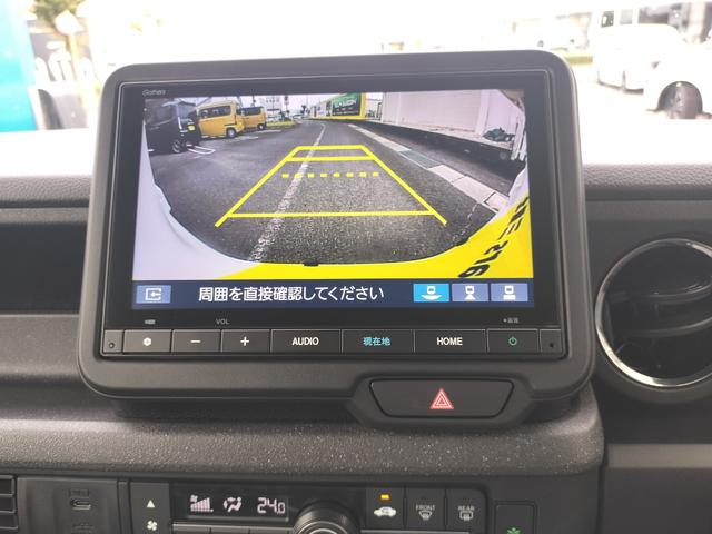 Ｎ－ＢＯＸカスタム 　新車　未登録車　純正ナビ付き　ターボ車　シートヒーター　両側電動スライドドア　ホンダセンシング　ピューターグレー塗装＋切削　１５インチアルミホイール（14枚目）